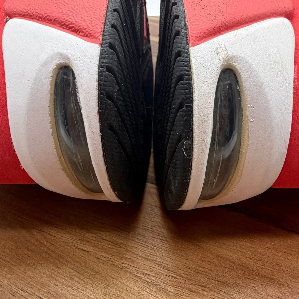 Nike Air Max Size 6Y IVO Black University Red Kids Sneakers 0608